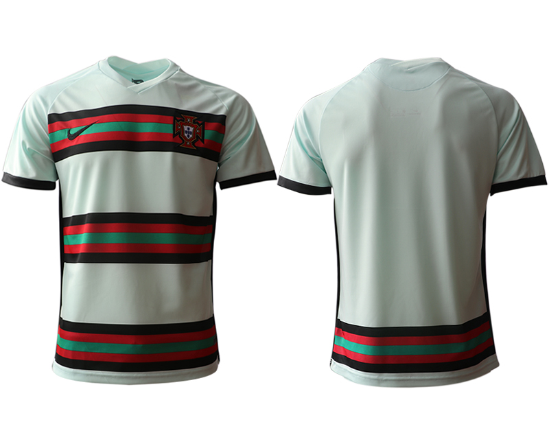 Men 2021 European Cup Portugal away aaa version Soccer Jersey